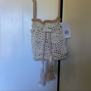 NWT THE SAK sayulita crossbody bucket bag